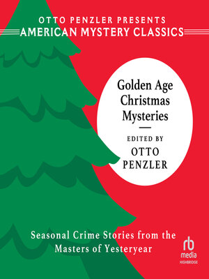 cover image of Golden Age Christmas Mysteries